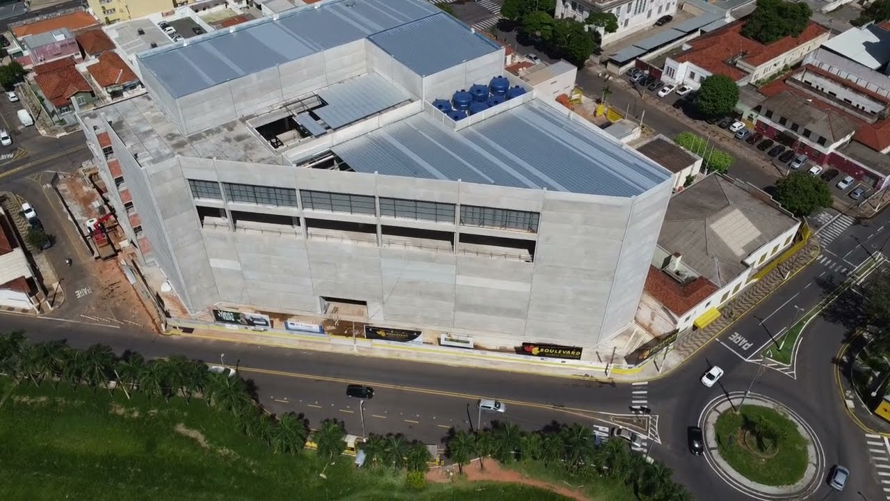 O NOVO SHOPPING NO CENTRO DE MARÍLIA SP ESTÁ QUASE PRONTO, VEJA COMO ELE FICOU BEM LOCALIZADO!