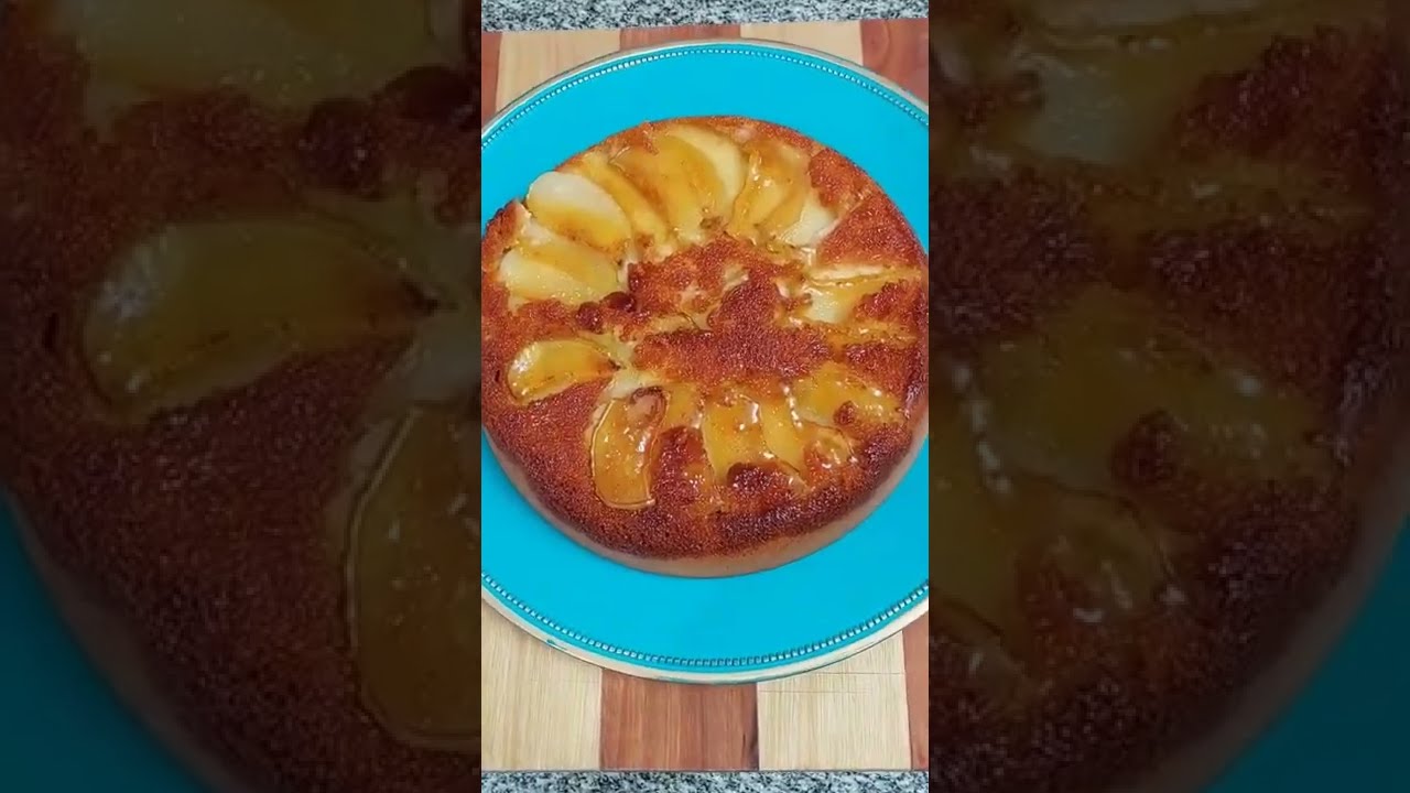 Torta de manzana invertida 🍏