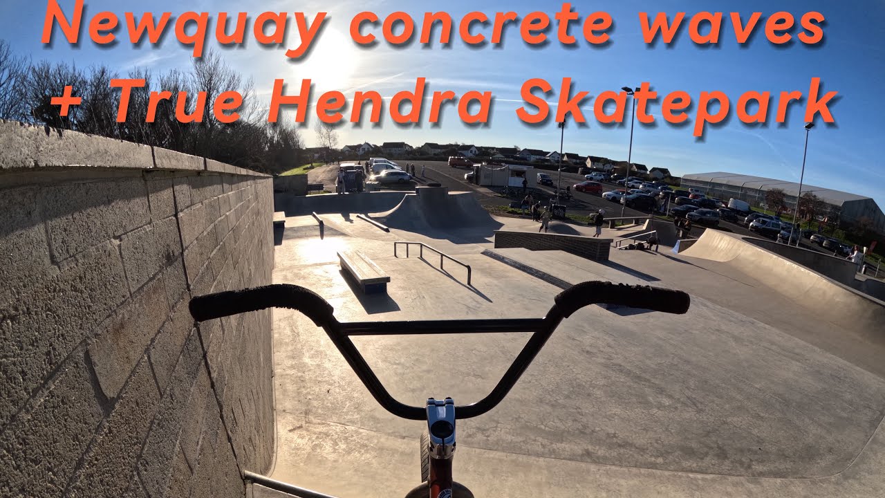 BMX POV - CONCRETE WAVES + TRURO 