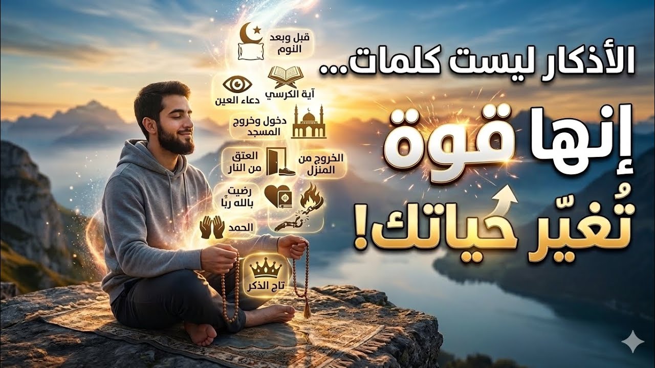 القوة الخفية للأذكار | سرّ يغفل عنه معظم الناس💡