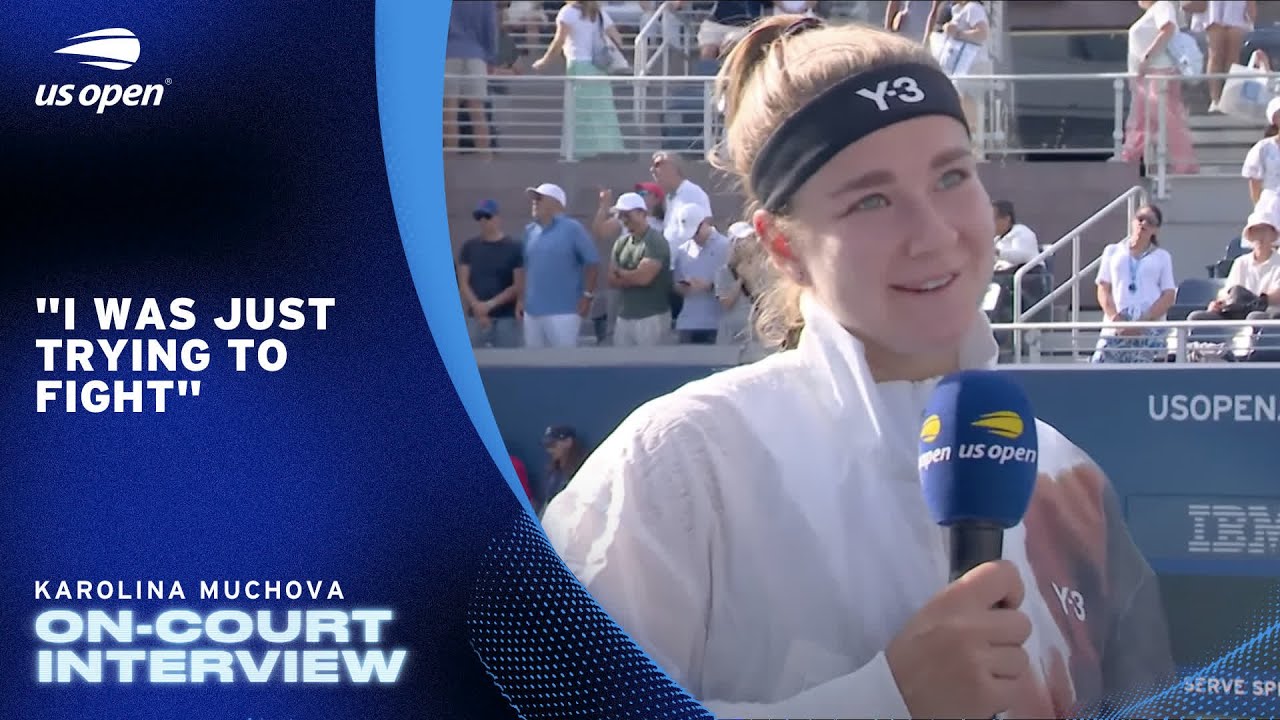 Karolina Muchova On-Court Interview | 2025 US Open Round 4