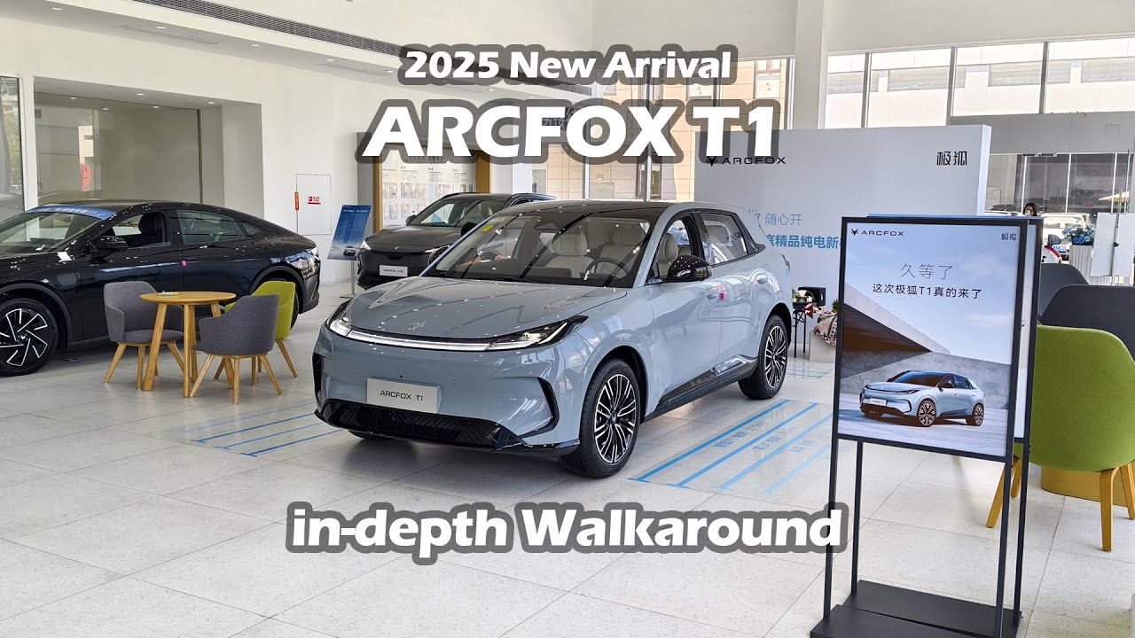 2025 New Arrival ARCFOX T1 EV - Big Bear Test Car