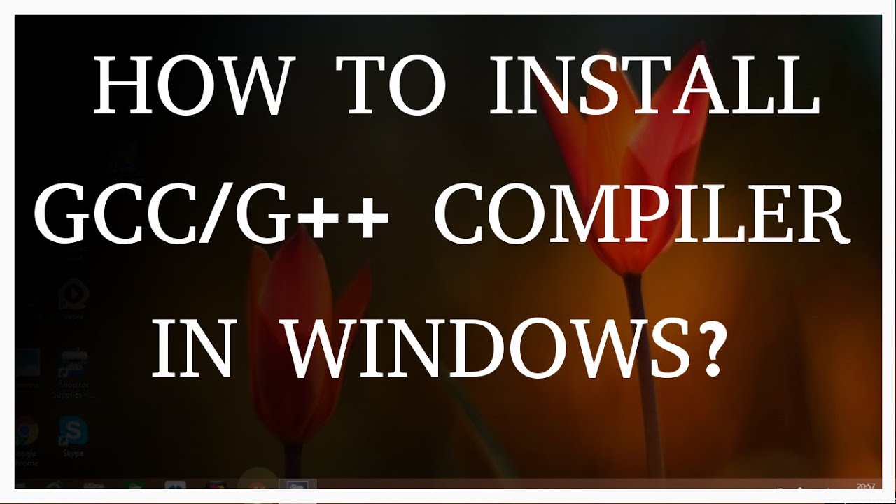 How to install MinGW GCC/G++ compiler in Windows XP/7/8/8.1/10