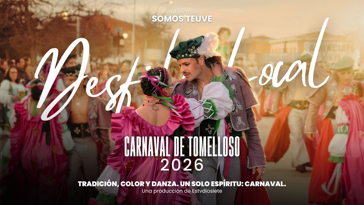 Desfile de Peñas Locales | Carnaval de Tomelloso 2026 (4K UHD)