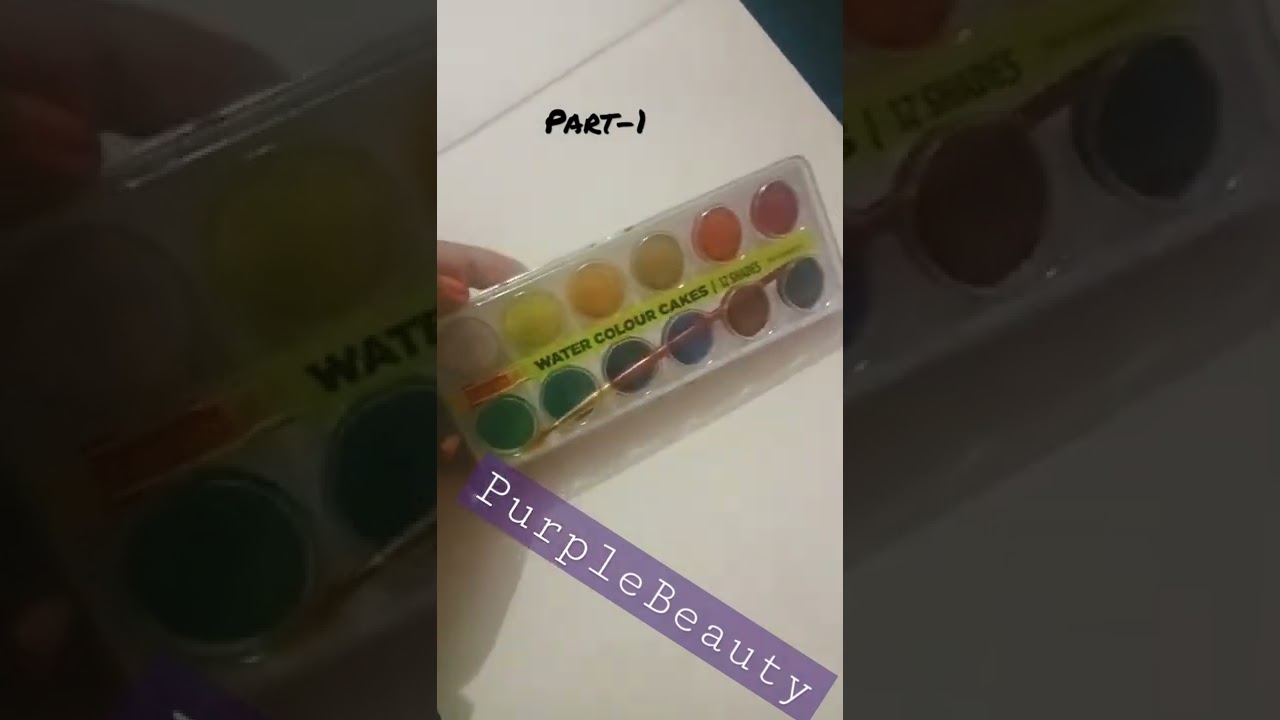 water colour cake drawing 