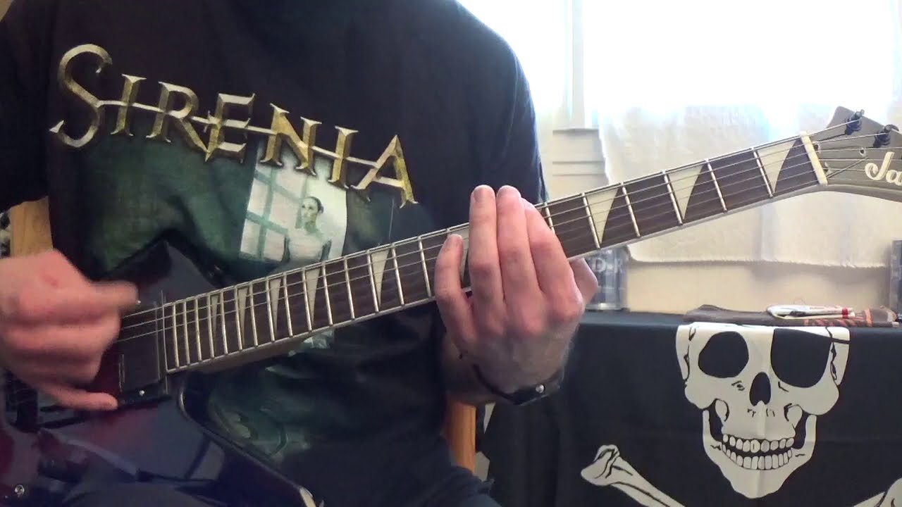 Sirenia  - The path to decay (Guitar cover)