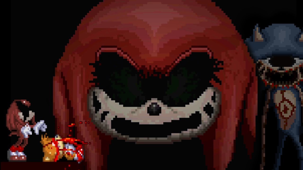 KNUCKLES.EXE (от разработчика SONIC.EYX) KNUCKLES.EXE ДЬЯВОЛЬСКАЯ ЭНЕРГИЯ