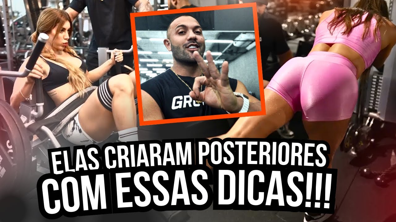 VOCÊ NÃO VAI CRESCER POSTERIORES SE NÃO FIZER ISSO!!!