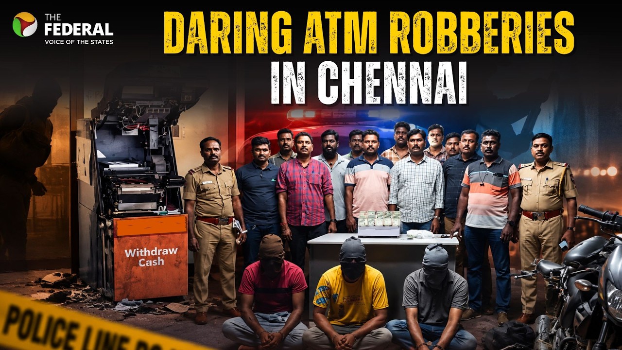 3 ATMs, ₹32 lakh stolen: How Tamil Nadu police cracked daring heist | The Federal