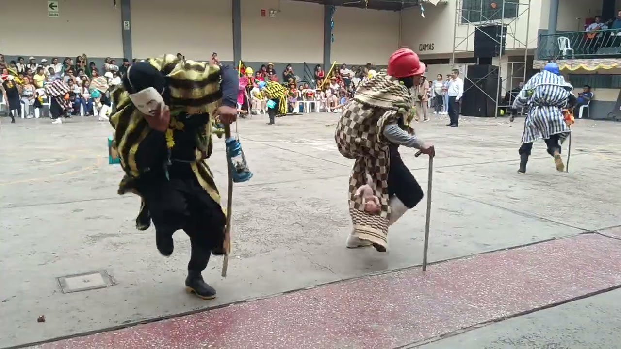 Presentación el  baile de los chanchas
