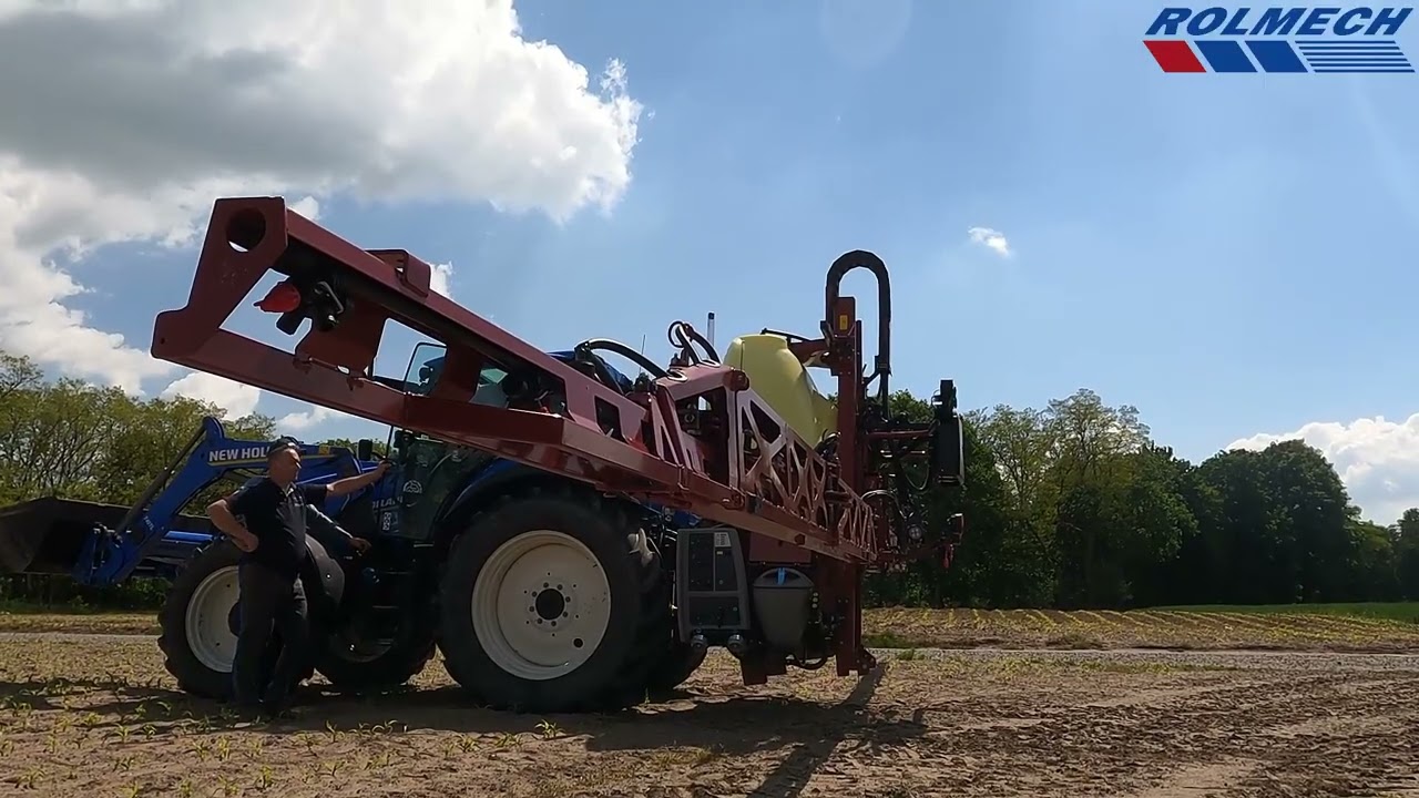 Hardi MEGA 15 - uruchomienie ROLMECH