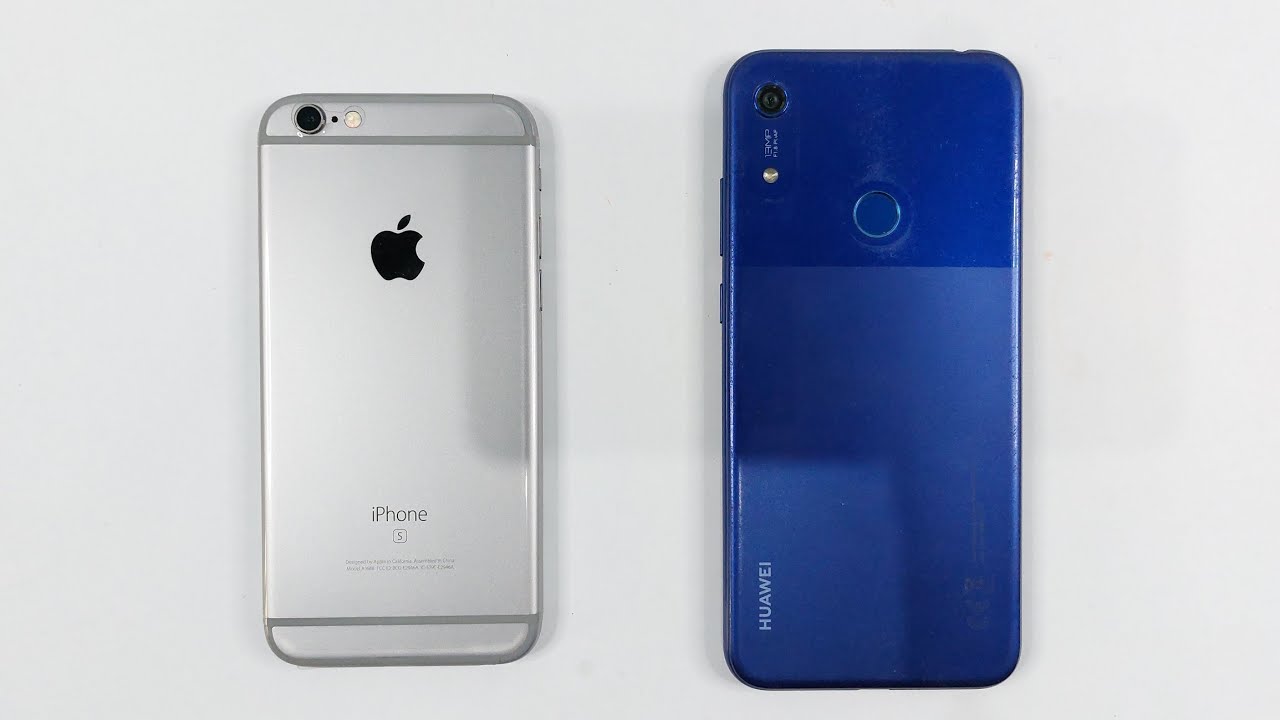 Huawei Y6s Vs iPhone 6 Speed Test