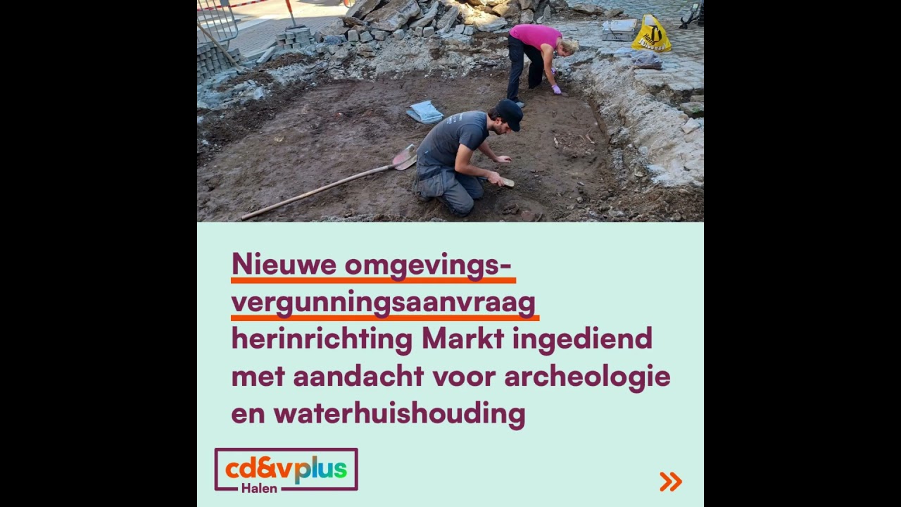 💪 We beloofden investeringen in stadsontwikkeling - cd&vplus Halen 🧡