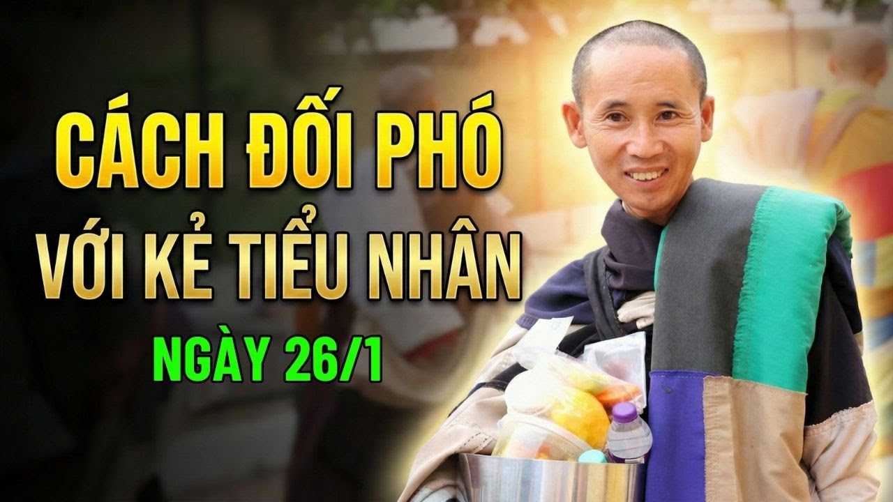 🔴 Sư Minh Tuệ Dạy Cách Đối Phó Với Kẻ Tiểu Nhân, Lừa Đảo: 