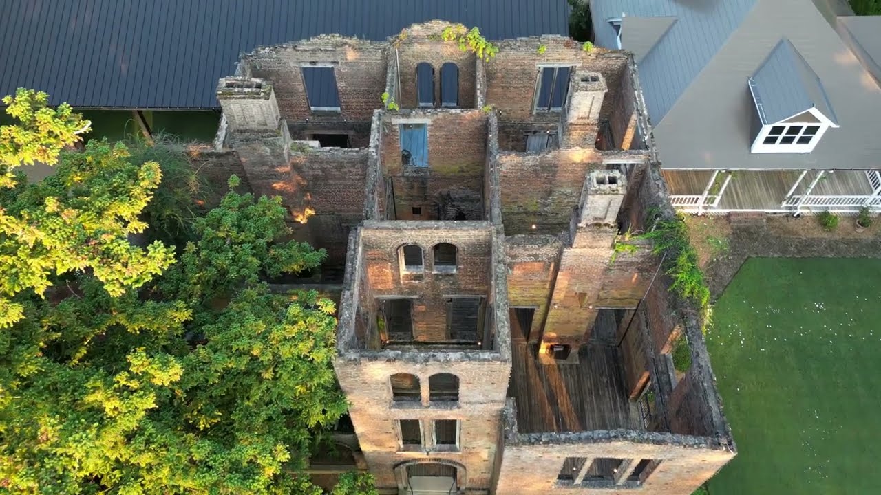 Barnsley Ruins  - Drone 4K