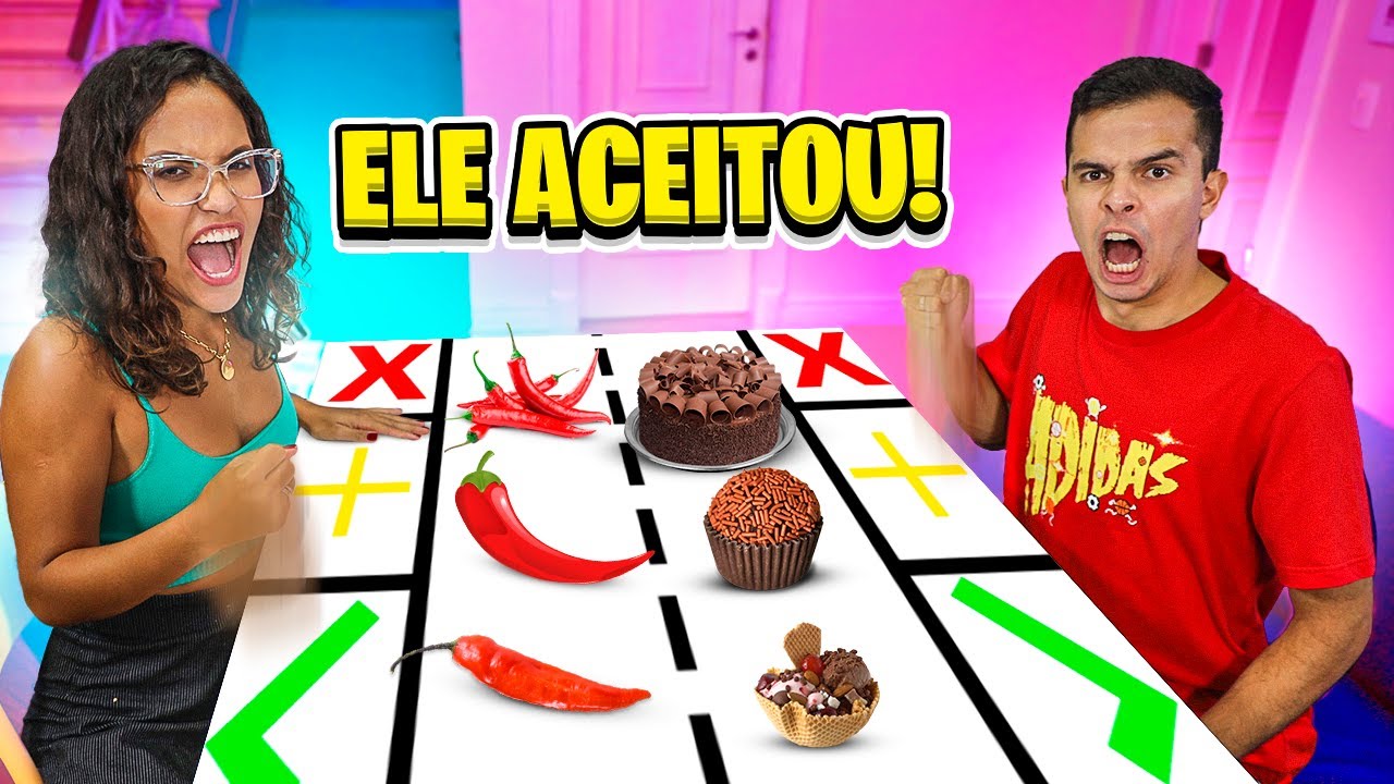 TABULEIRO DE TROCA DE COMIDAS! - (SURPREENDENTE!)! - TENTE NÃO COMER!