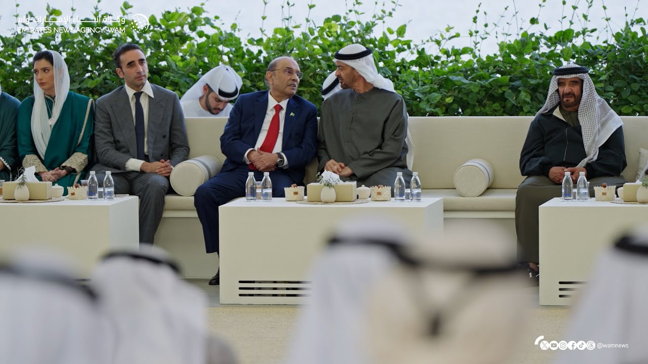 رئيس الدولة ورئيس باكستان يبحثان العلاقات الثنائية والتطورات الإقليمية