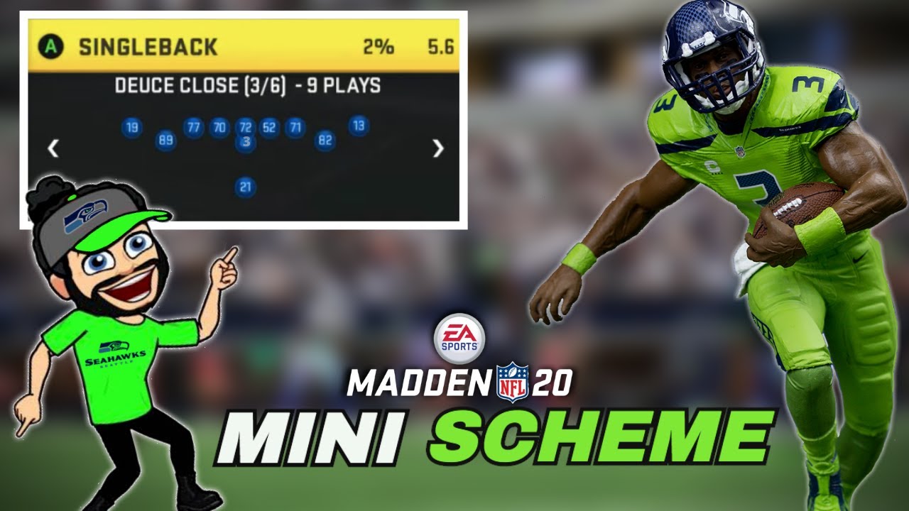Атакующая мини-схема Deuce Close | Советы и хитрости Madden 20