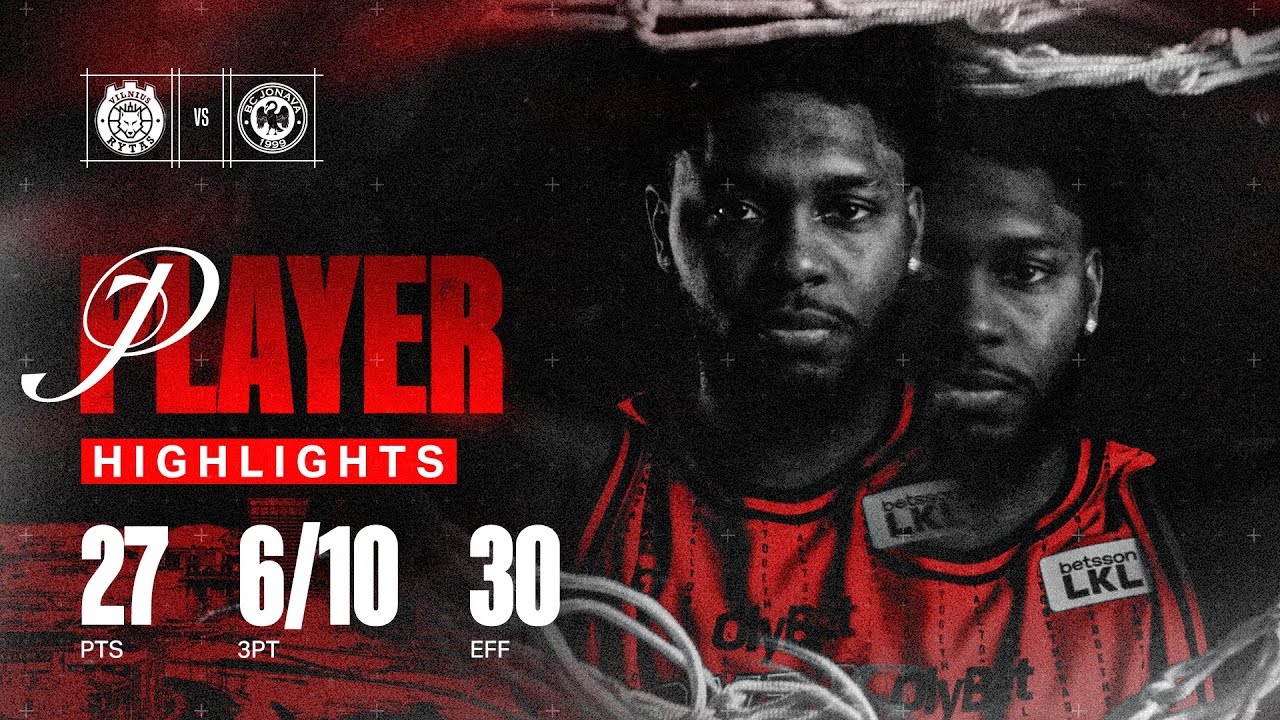 Jordan Walker Leads the Charge with 27 Points Against Jonava Hipocredit | Highlights | Nov 9, 2025