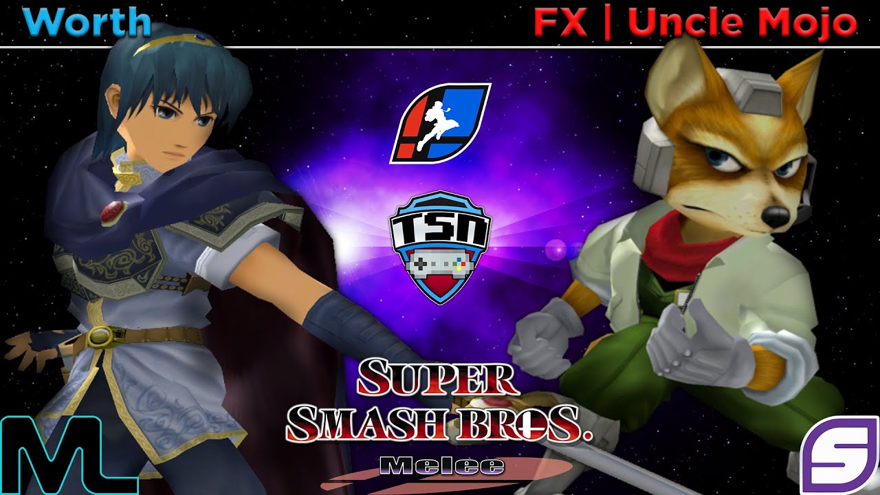 SSFC3 Melee - Worth (Marth) vs. FX | Uncle Mojo (Fox) - WR2