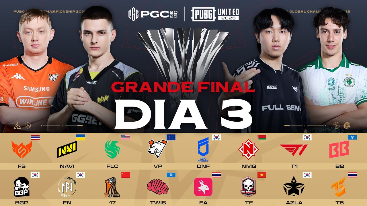 PUBG Global Championship Grande Final DIA 3