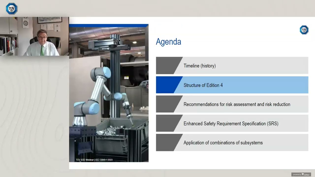 Webinar // Updates on ISO 13849 1