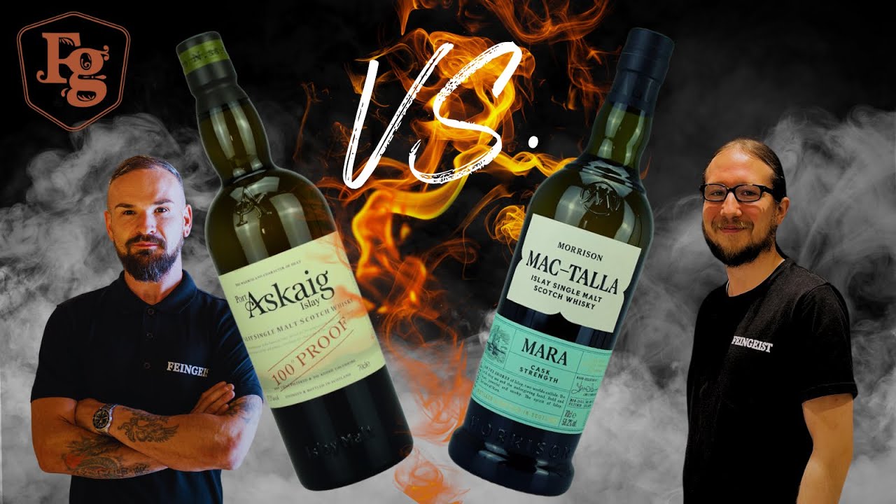 Port Askaig 100 Proof VS. Mac-Talla Mara - Whisky Battle
