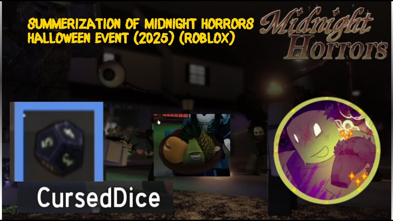 Summerization of Midnight Horrors Halloween Event (2025) (Roblox)