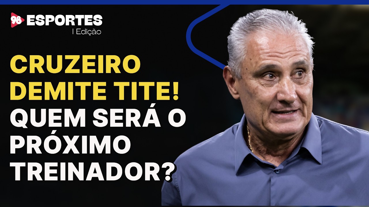 Cruzeiro demite Tite! Quem será o novo treinador? | 98 Esportes