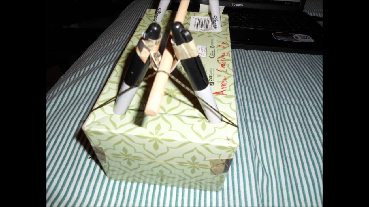 my homemade quiver