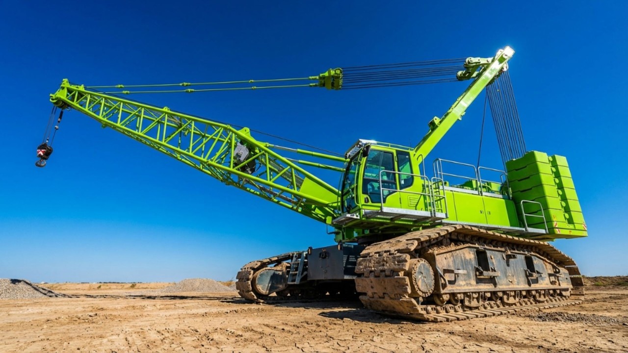 The 10 BIGGEST and Most POWERFUL Cranes That Lift Entire Ships — You HAVE to See This!