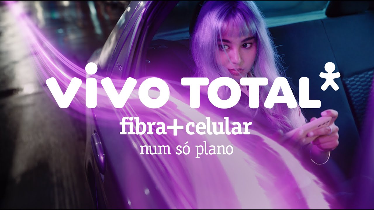 Vivo Total. Fibra e celular num &uacute;nico plano.