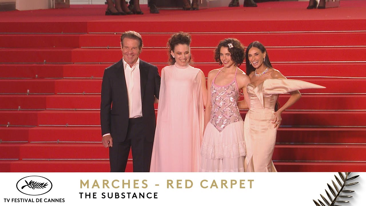 THE SUBSTANCE - Red Carpet - English - Cannes 2024
