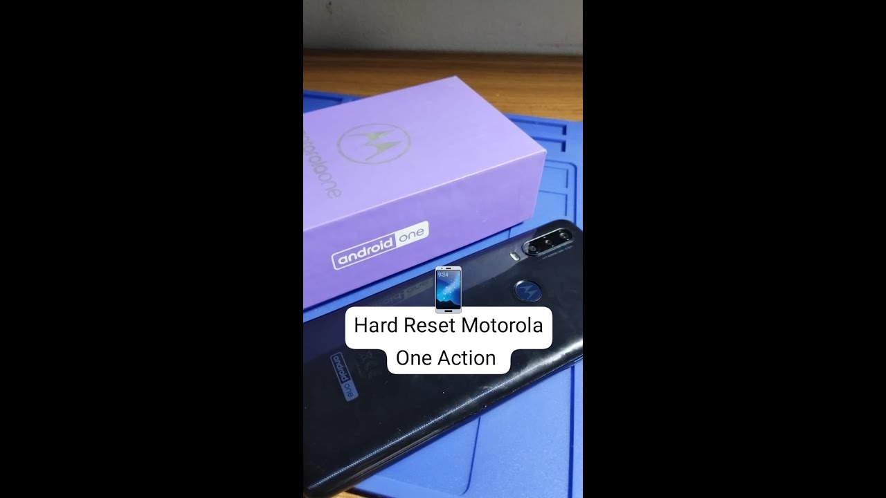 HardReset Motorola One Action 📴👍#motorola #motorolaoneaction #oneaction #hardreset #celular