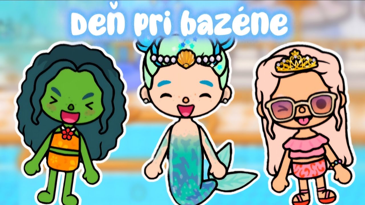 Deň pri bazéne / Čarovná škola 6 / toca world príbeh