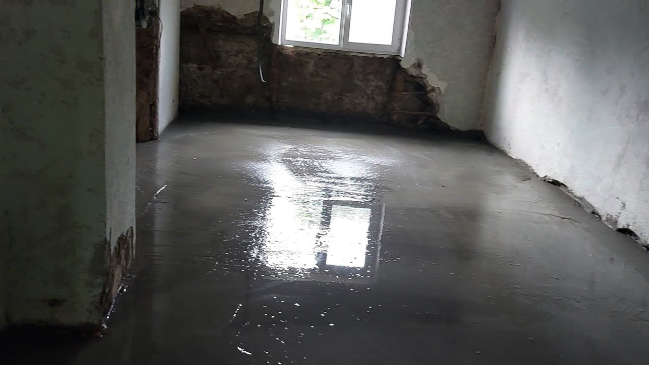 Renovare casă bătrânească / turnare șapă, proiect finalizat