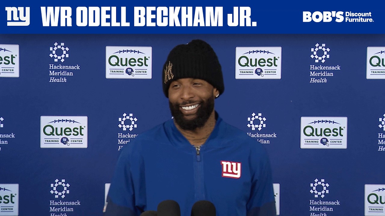 Odell Beckham Jr.: 'I'm here to earn it' | New York Giants
