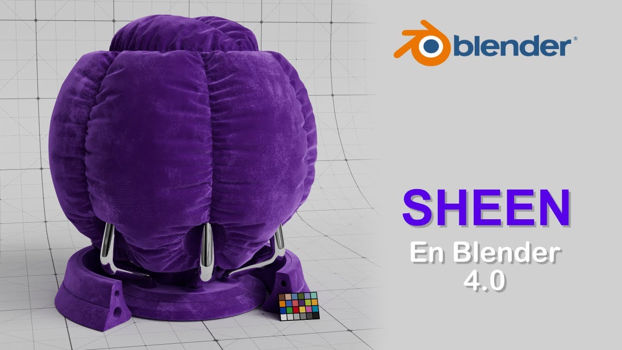 Blender 4.0 Sheen tutorial en Español