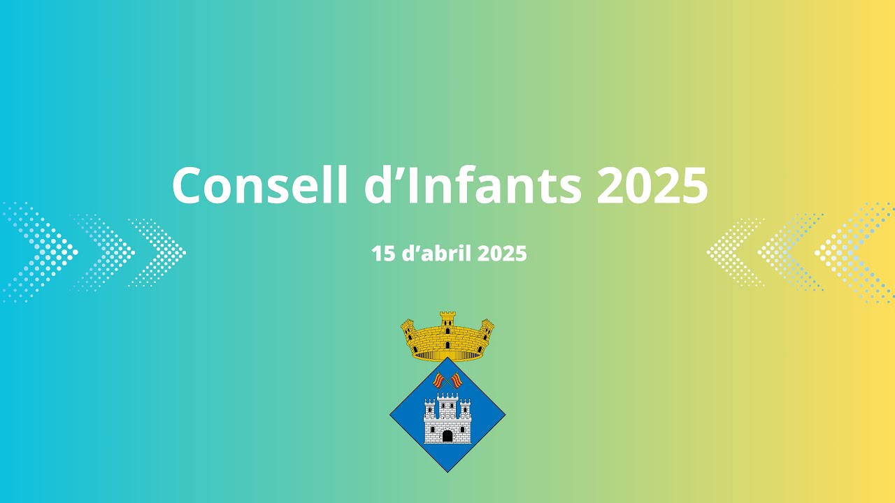 Consell d'infants 2025