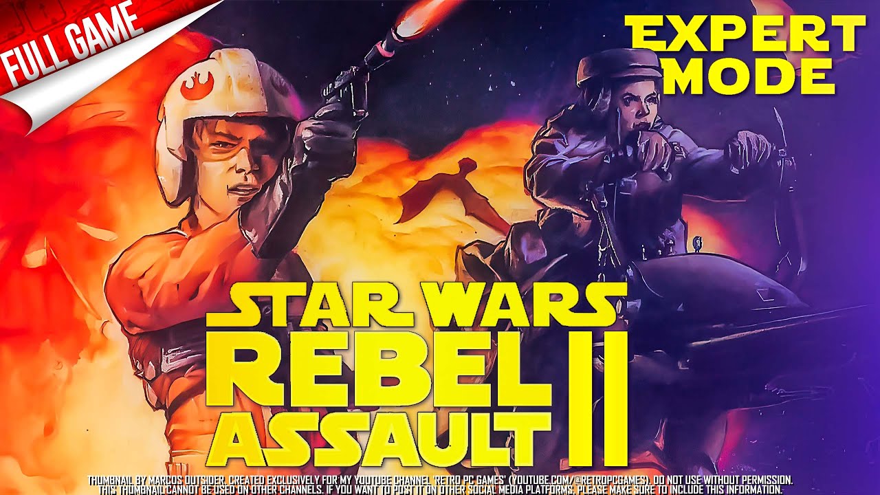 Star Wars: Rebel Assault 2 (PC DOS, 1995) Longplay (Expert Mode)