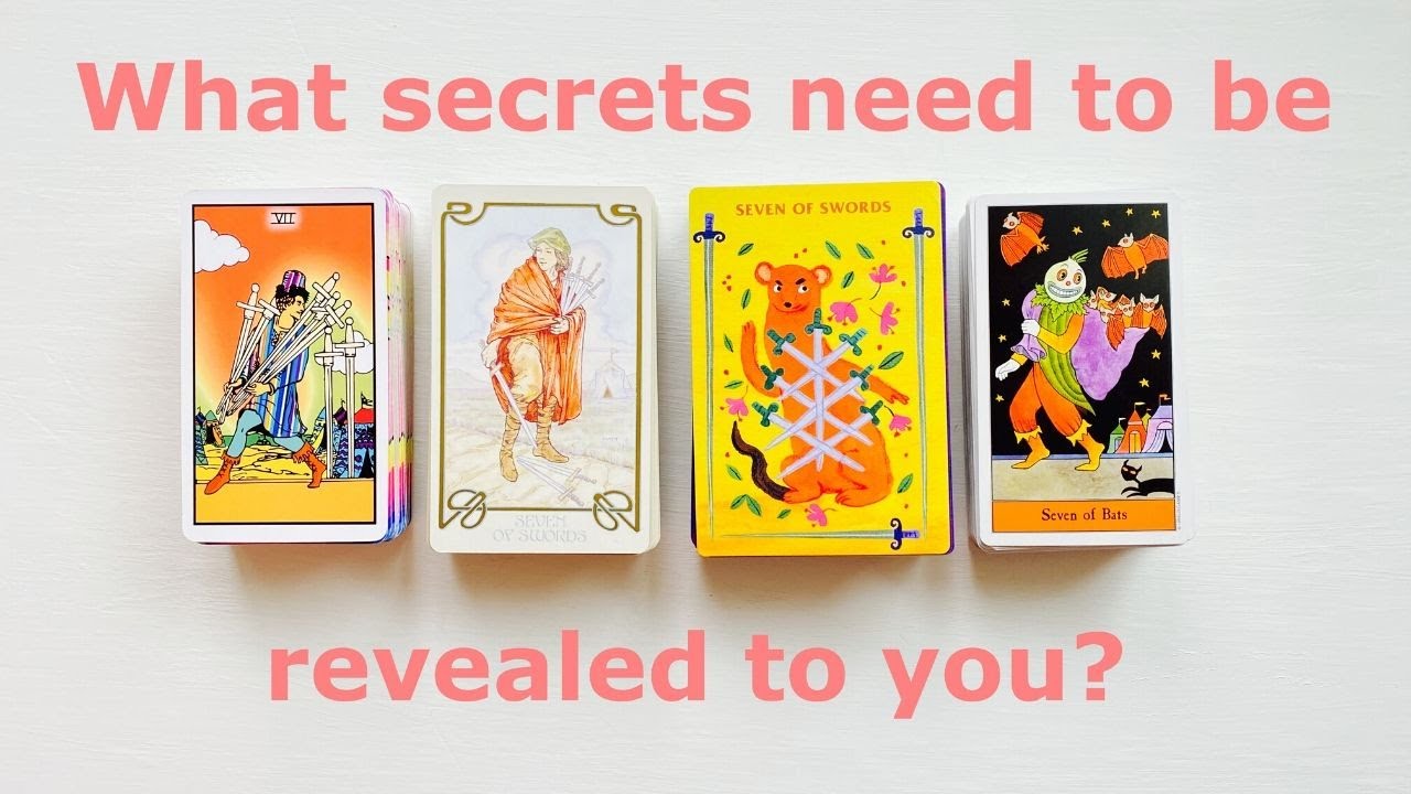 ✨🗝🔒WHAT SECRETS NEED TO BE REVEALED TO YOU?🔒🗝 ✨ PICK A CARD TAROT READING