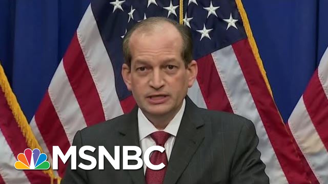 Alexander Acosta Tried To &lsquo;Weasel Out Of Responsibility&rsquo; | The Beat With Ari Melber | MSNBC