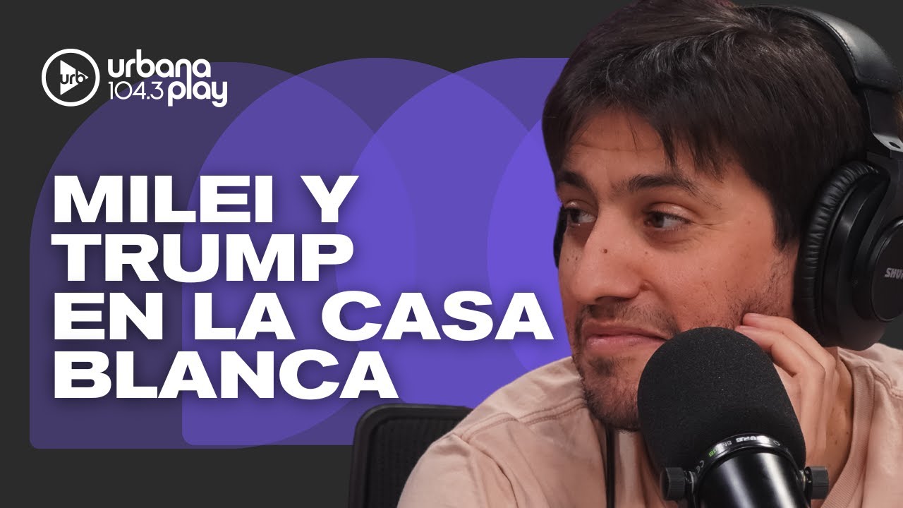 Milei y Trump se re&uacute;nen hoy en la Casa Blanca: JAIRO STRACCIA #Perros2025