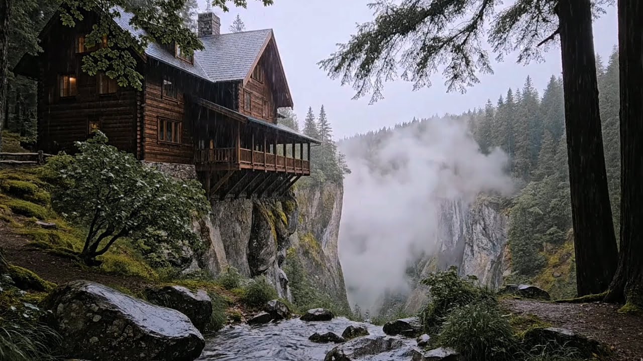 Forest Rain Sounds & Water Stream 🌧️ | 3h Sleep, Calm & Meditation | NO Ads
