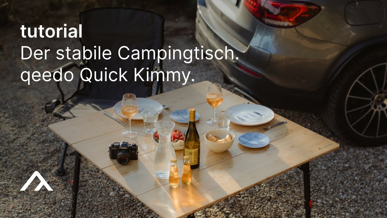 qeedo | Quick Kimmy - der stabile Campingtisch - Tutorial