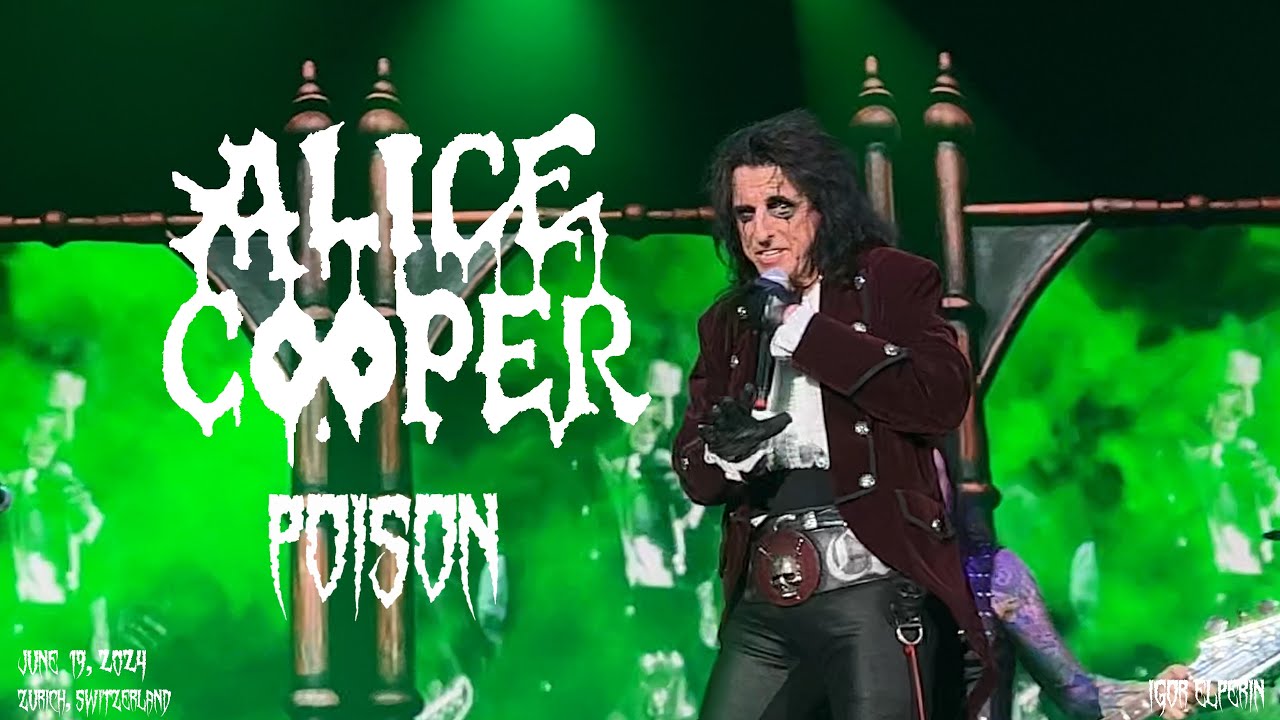 Alice Cooper | Poison 4K | Live Zurich | 19/06/2024