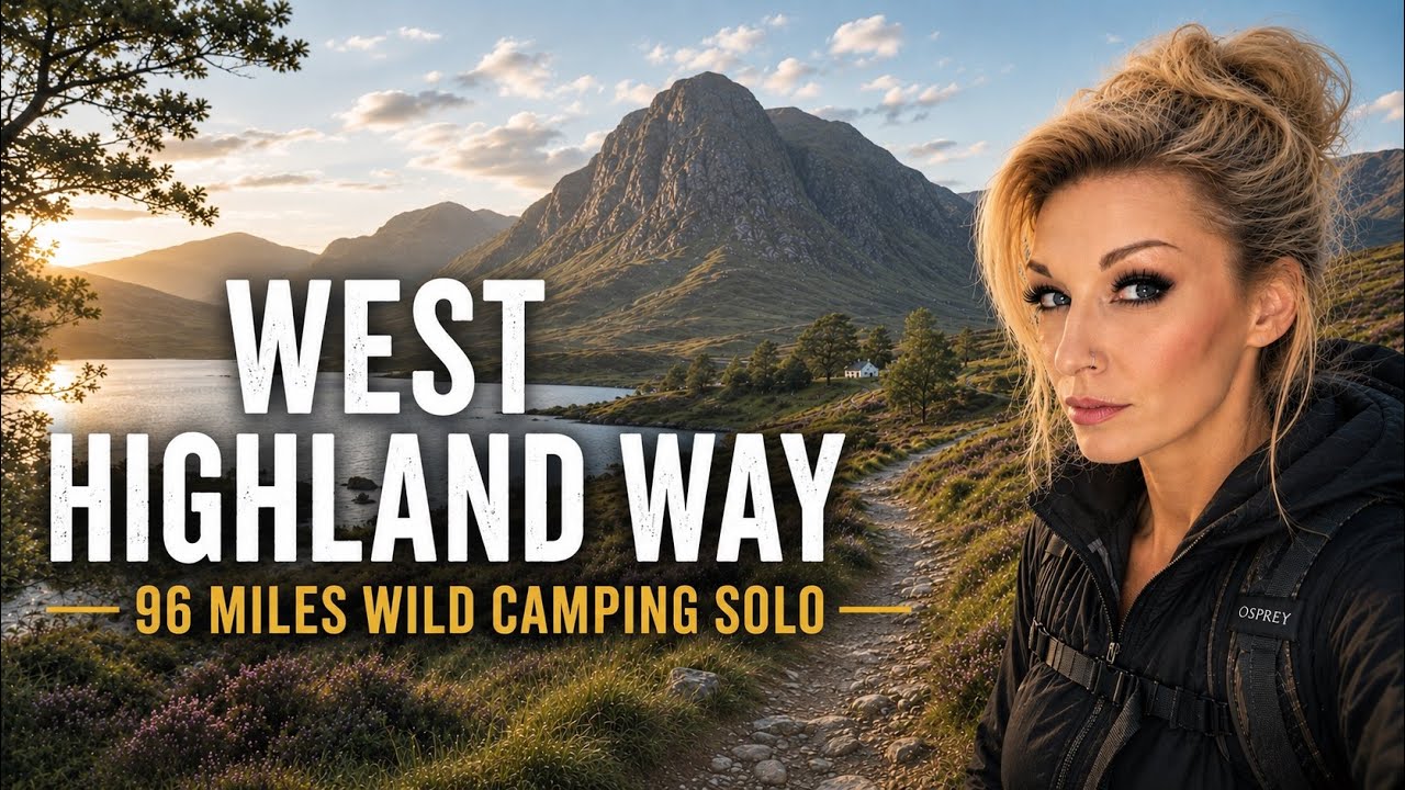 WEST HIGHLAND WAY | Part 1 Milngavie to Tyndrum | Solo camping