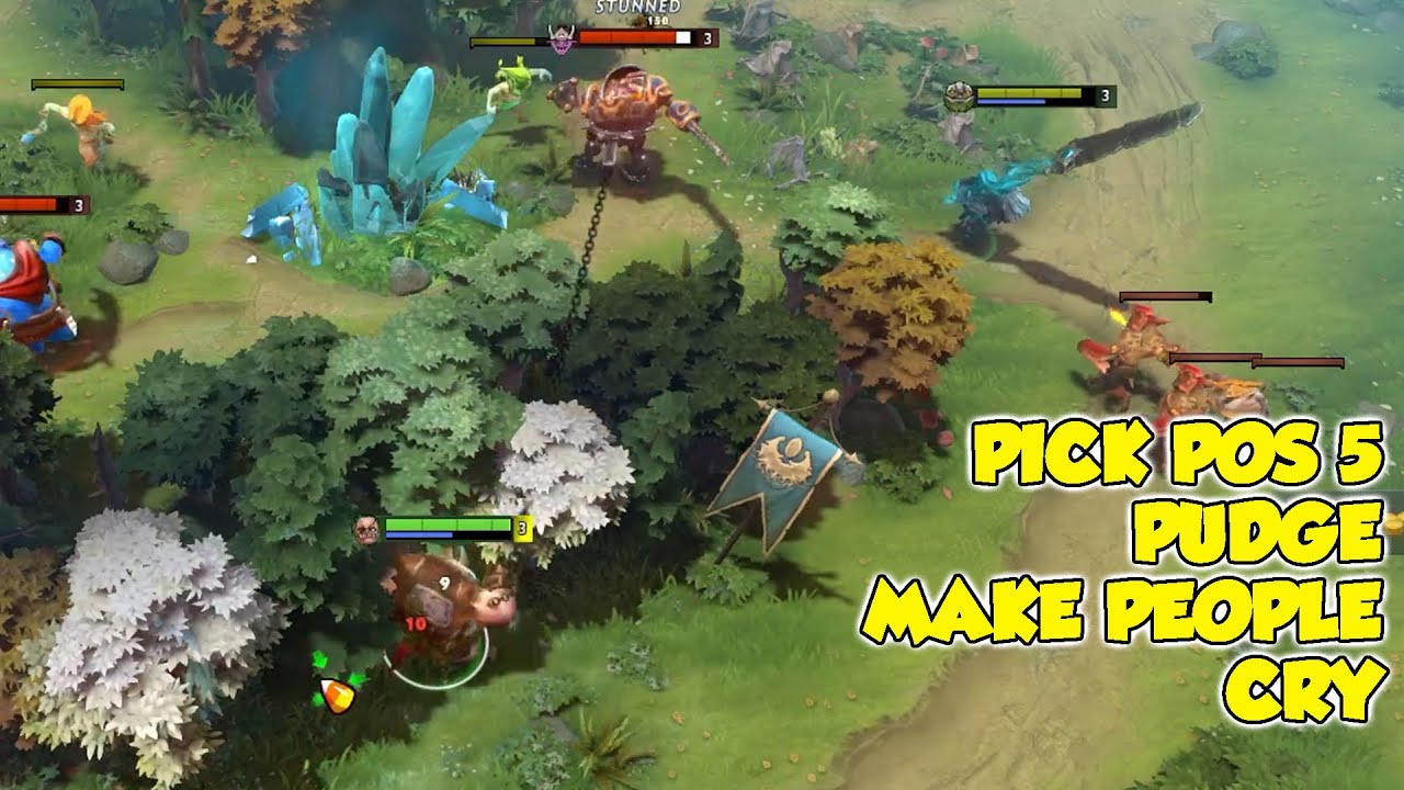 pick pos5 pudge, make people cry