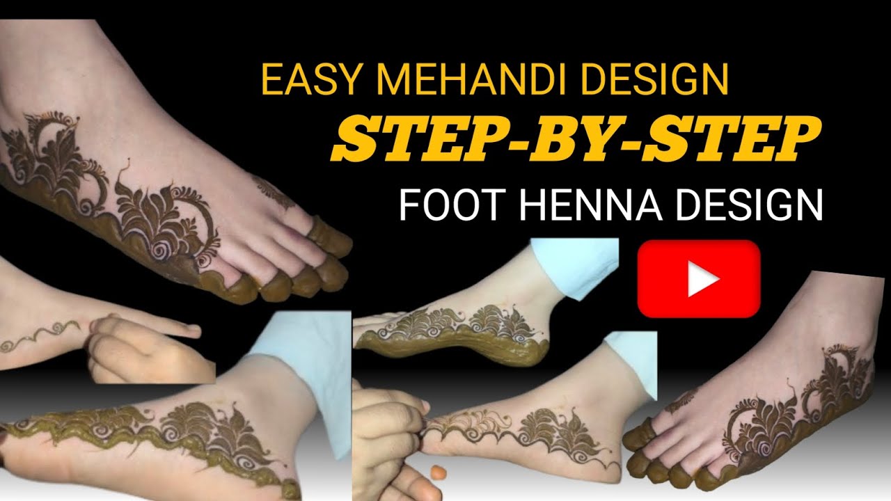 BEAUTIFUL  EASY MEHANDI DESIGN// AMAZING HENNA DESIGN///