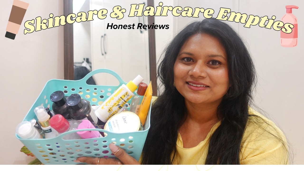 Skincare & Haircare Empties 🧴 Honest Reviews | Products I Finished & Repurchase?